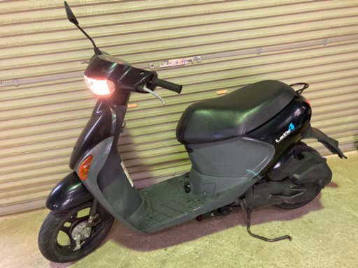 【売約済】実働 BT新品 バリ溝 スズキ CA45A レッツ4 4スト インジェクションバイク 原付 スクーター ブラック