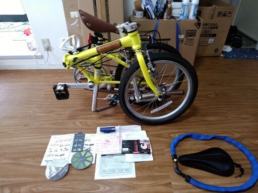 ☆再値下げ！7/31ヨドバシ秋葉原購入 DAHON 折り畳み自転車 保証＋付属