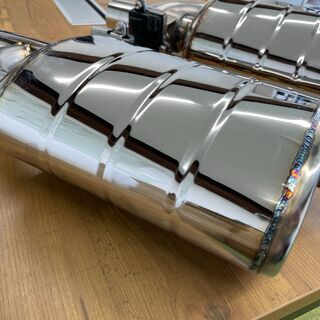【爆音/静音切り替え可】【左右出し可】ステンレスマフラー3インチ×2【ネット決済可】 爆音/静音切り替え可】【左右出し可】ステンレスマフラー3インチ×2