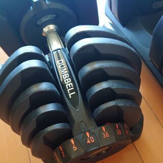 可変式ダンベル40kg 2個セット   