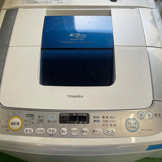 洗濯機　東芝　AW-70DA(W)  付属品不足　2005年製