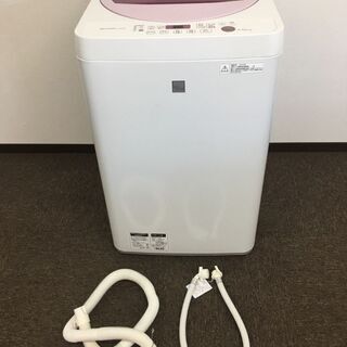 SHARP　シャープ　全自動電気洗濯機　ES-G4E3-KP　4...