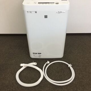 レッド系 SHARP 洗濯機 ES-G4E6-KW 4.5kg 2019年製 B437 - 洗濯機