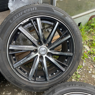 バリ山 タイヤ付き 225/50R18 アルミホイール かっこいいアルミ