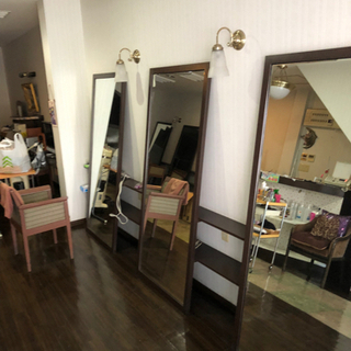 【ネット決済】美容室の鏡