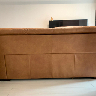 【定価14万円以上】★イタリアンレザー 三人掛けソファ 定価14万円★-未使用品✴︎エルベシャプリエ✴︎ビッグポシェット✴︎パンサートープ