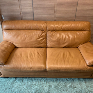 【定価14万円以上】★イタリアンレザー 三人掛けソファ 定価14万円★-未使用品✴︎エルベシャプリエ✴︎ビッグポシェット✴︎パンサートープ