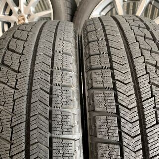 冬用　新品同様★ブリザック　VRX　155/65R14　2020年製　ホイールセット品　安心の調整済　タント　N-BOX　ムーヴ　ワゴンR　ミラ 