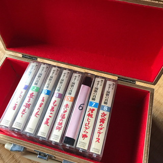 カセットテープ  ギター演歌の真髄 8巻　箱つき