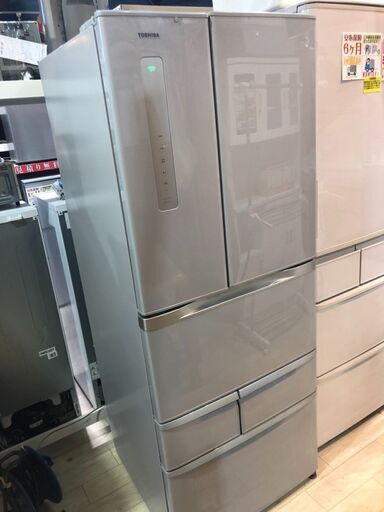 東芝　ノンフロン　冷凍冷蔵庫　GR-G48FS　481L　2014年