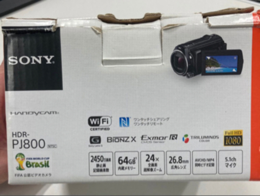 再値下げしました ソニー ハンディーカム PJ-800