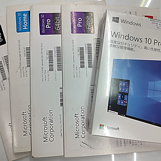 【ネット決済・配送可】windows10  中古　新品　合計15個