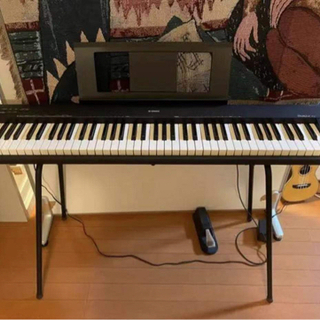 9月15日まで出品】美品 YAMAHA NP-30 電子ピアノ 譜面立て付 - 鍵盤