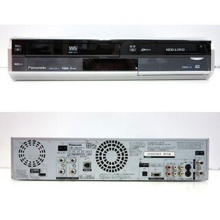 Panasonic HDD搭載 VHS一体型 DVDレコーダー DMR-XP21V 地デジ対応