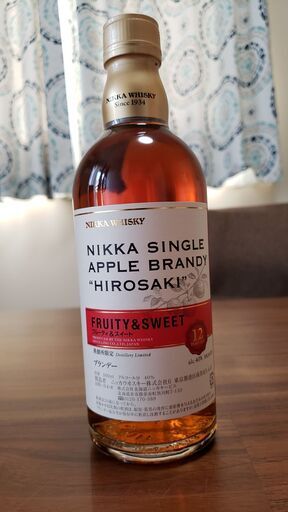 【再再値下げ】【代引OK】ニッカ アップル ブランデー 弘前 12年 500ml 余市・宮城峡蒸溜所限定
