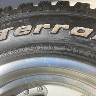 グッドリッチ16インチ　cv928 タイヤ、ホイール4本セット　山8mm程　SUV 四駆　オフロード　ランクル　ジムニー