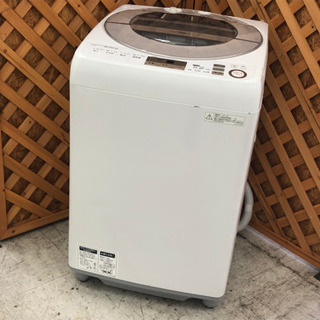 愛品館江戸川店】「保証有り」SHARP 9.0kg 全自動洗濯機 「ES-GV9A-