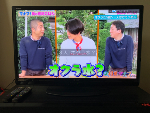 シャープ製テレビ　46インチ