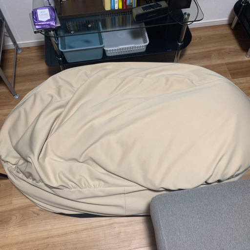 美品！ビーズクッション