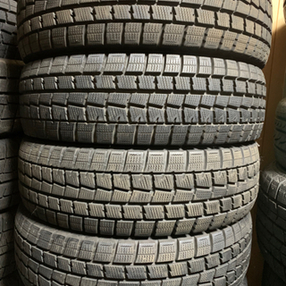 2016年製造 バリ溝 185/70R14 ダンロップスタッドレ...