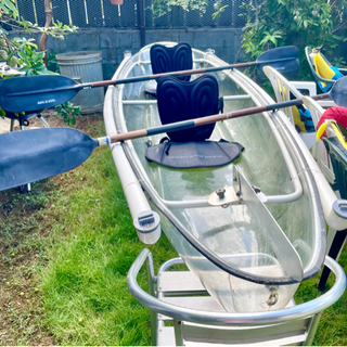 希少！クリアカヤック