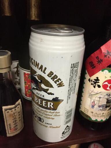 1L缶ビール(未開封)