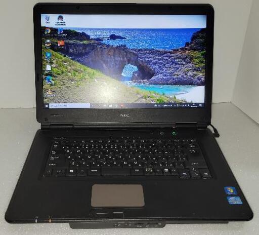 NECノートPC 高速起動SSDとHDDダブル搭載！メモリ増設！高速Wi-Fi！