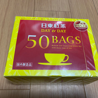 未開封　日東紅茶　50BAGS