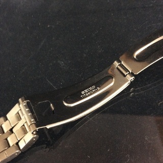 SEIKO セイコー SPRIT スピリットAGS（現キネテック） フルチタン ルミブライト文字盤 メンズクォーツ 3針モデル 2005年製造 デイデイト 5M22 6B50 SEIKO セイコー SPRIT スピリットAGS（現キネテック） フルチタン ルミ