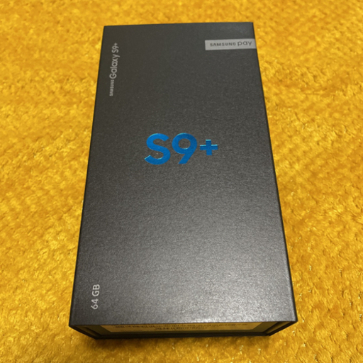 新品未使用　GALAXY S9+ SIMフリー