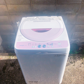 【ネット決済】AGF2 シャープ 全自動電気洗濯機 ES-G4E...