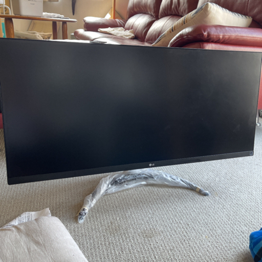 LG ウルトラワイドモニター【34WP500-B】元箱がありません