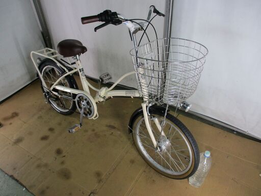 ★￥8500★ 中古折りたたみ自転車 B448　ASTERYSK　LEDオートライト　6段　【20インチ 】 ☆￥8500☆ 中古折りたたみ自転車 B448 ASTERYSK LEDオートライト 6段