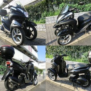 ☆普通免許仕様トリシティ125ワイドトレッド！トップケース LEDライト