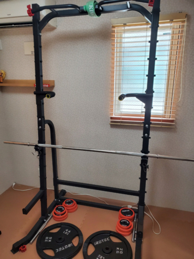 ホームジム　ベンチプレス　バーベル　セット　ダンベル