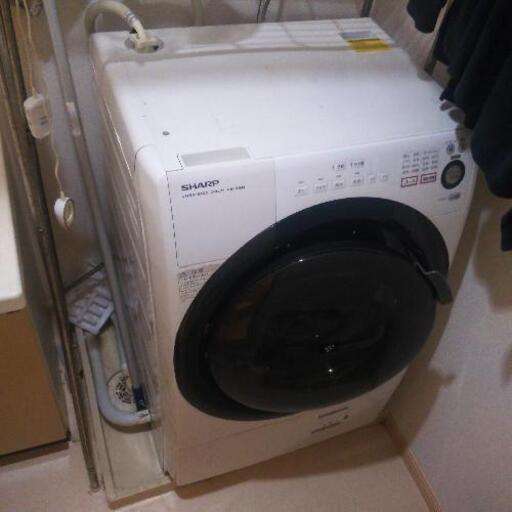 2022新商品 シャープ 6キロ ドラム式洗濯乾燥機 洗濯機