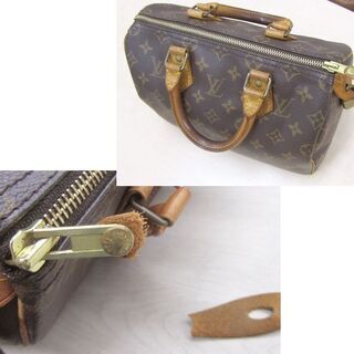 本物 ルイヴィトン スピーディ25 モノグラム ハンドバッグ M41528【訳