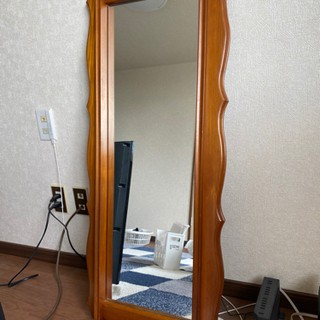 【ネット決済】壁掛け鏡　姿鏡