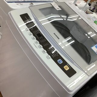 店頭販売のみ】IRIS OHYAMAの8.0㎏洗濯機『IAW-T801』入荷しました