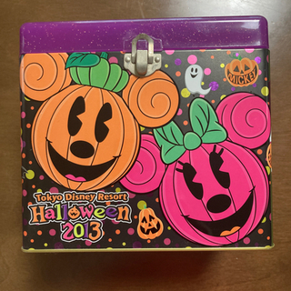 ディズニーのお菓子の缶　2013年　ハロウィンパッケージ