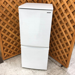 愛品館江戸川店】「保証有り」SHARPシャープ 137L 2ドア冷凍冷蔵庫「SJ 