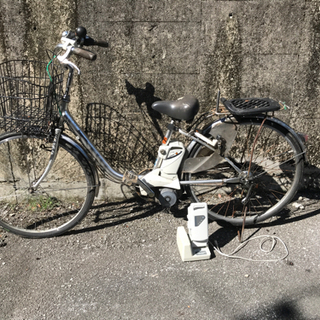【ネット決済】(取引中)電動アシスト自転車バッテリー2個付き