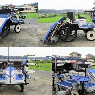 【SOLD OUT】美品！ 清掃・整備済み イセキ 8条 田植機 NP80D LF 施肥機 枕地ロータ 24.5馬力 ディーゼル【農機具でっく】【三重】【田植機】