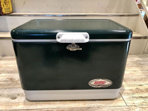 中古　Coleman / コールマン　クーラーボックス　スチールベルト