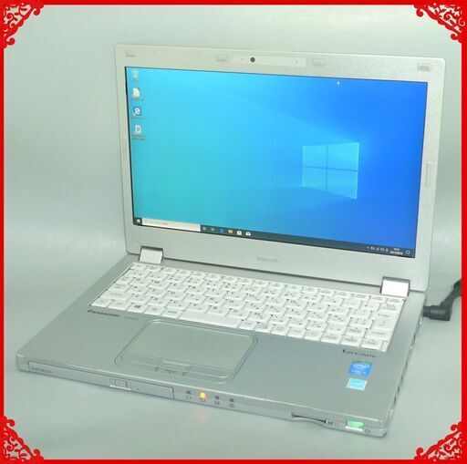 超高速SSD 日本製 ノートパソコン 中古良品 12.5型 松下 panasonic CF-MX3L16CS 第4世代Core i5 8GB DVDRW 無線LAN Windows10 Office