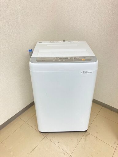 【美品】【地域限定送料無料】洗濯機 Panasonic 5kg 2018年製 ASA082606