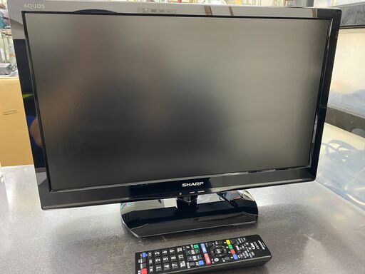 美品 SHARP シャープ AOUOS アクオス フルハイビジョン 液晶テレビ LC-22K90 2014年製 22V 外付けHDD対応 ブラック