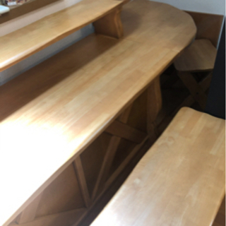 NITORI/ニトリ キッチンボード レジューム ハイタイプ 食器棚 ダーク