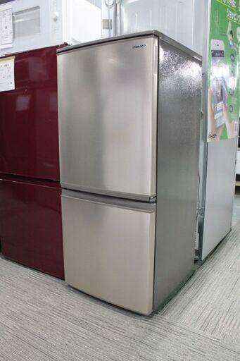 シャープ つけかえどっちもドア 137L 2ドア冷凍冷蔵庫 SJ-D14E-N ブロンズ系 2019年製 SHARP 冷蔵庫 中古家電 店頭引取歓迎 R3950)