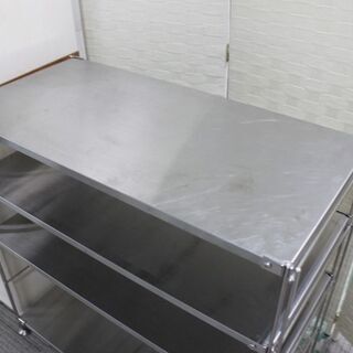 無印良品 ステンレスユニットシェルフ/ステンレス棚セット